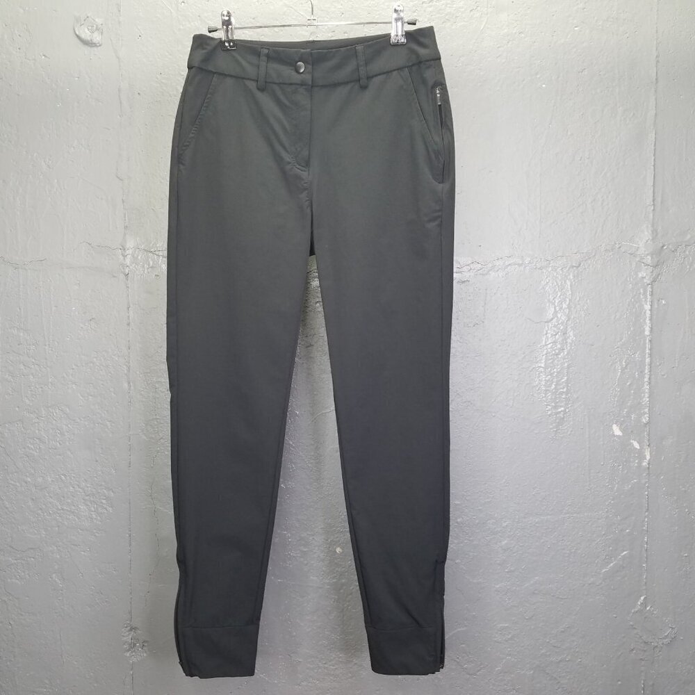 Hiverlay Golf Pants Women XS Black Nylon Zip Ankle Pockets Hiking Athletic